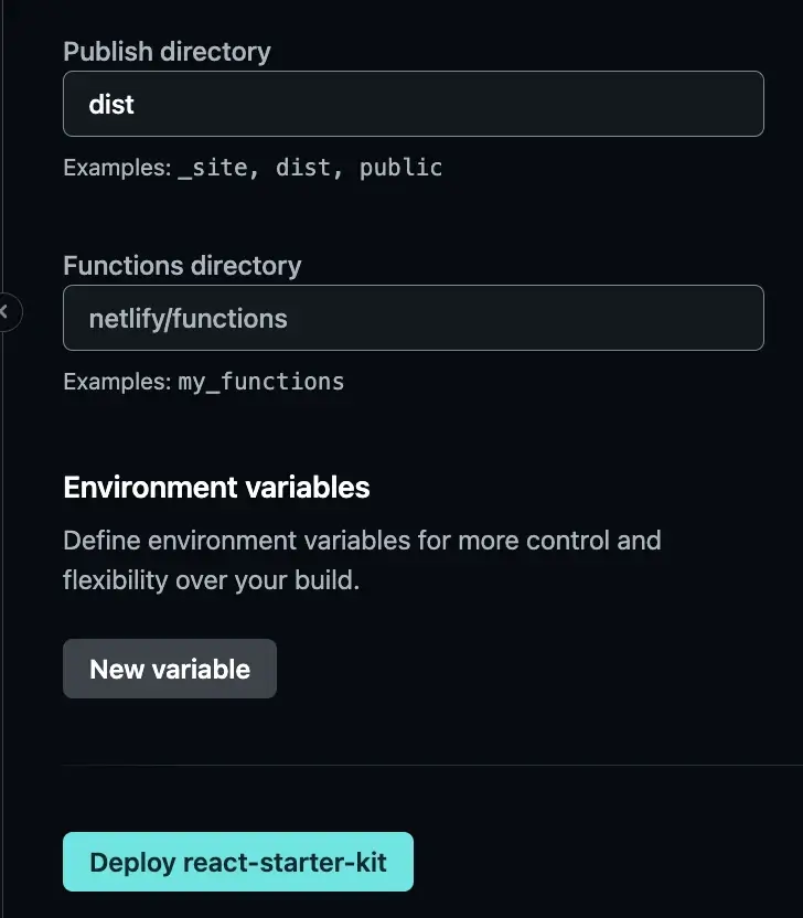 Screenshot of the Netlify dashboard